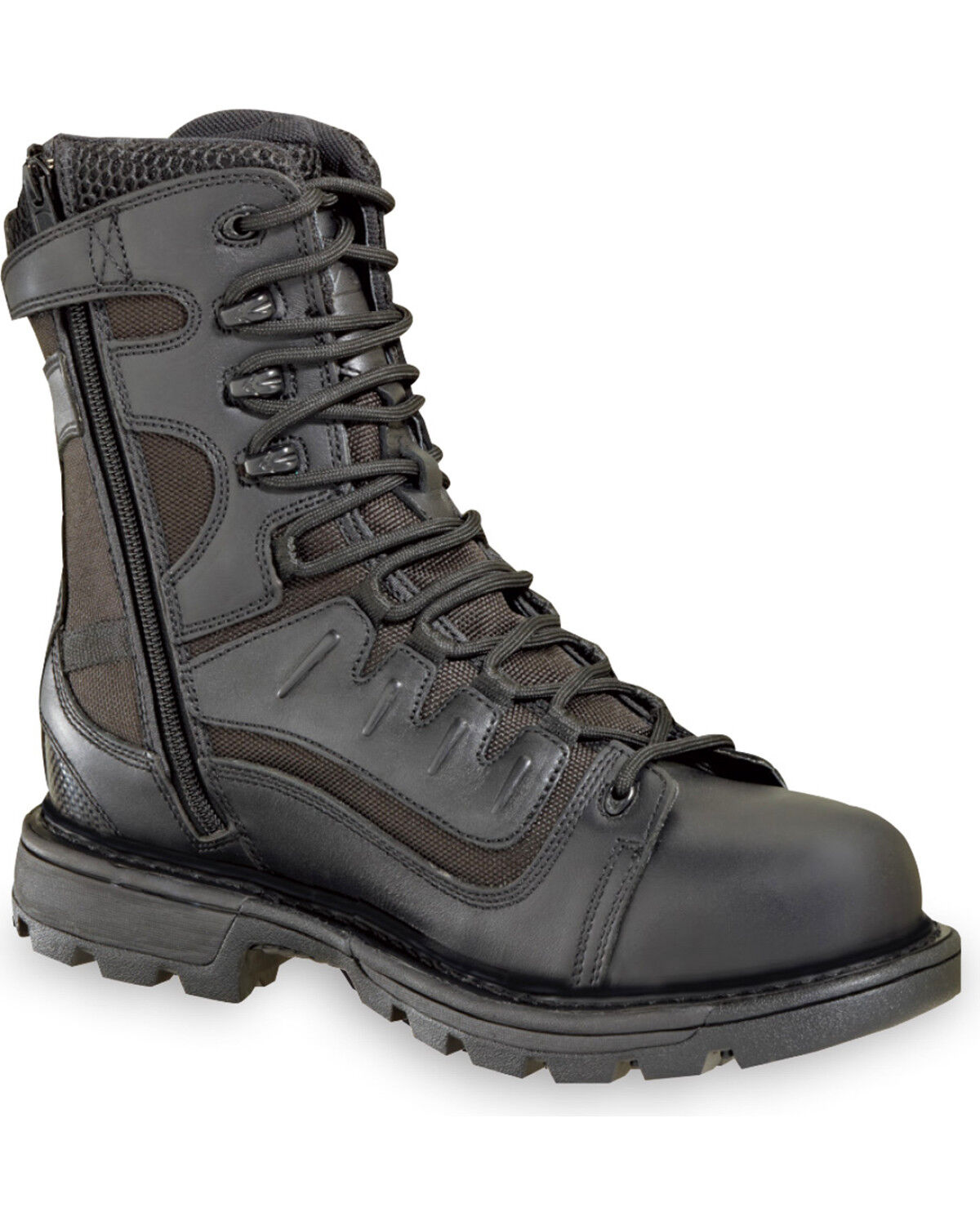 Thorogood Men's 8 GEN-flex2 VGS Tactical Waterproof Side Zip Work Boots - Soft Toe