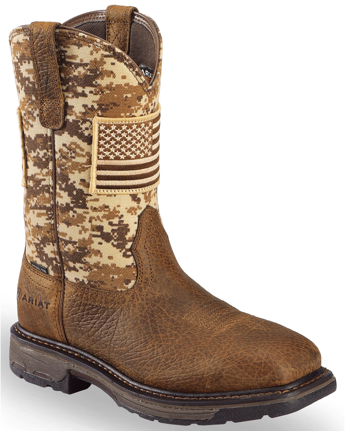 Ariat Men's WorkHog&reg; Patriot Western Boots - Steel Toe