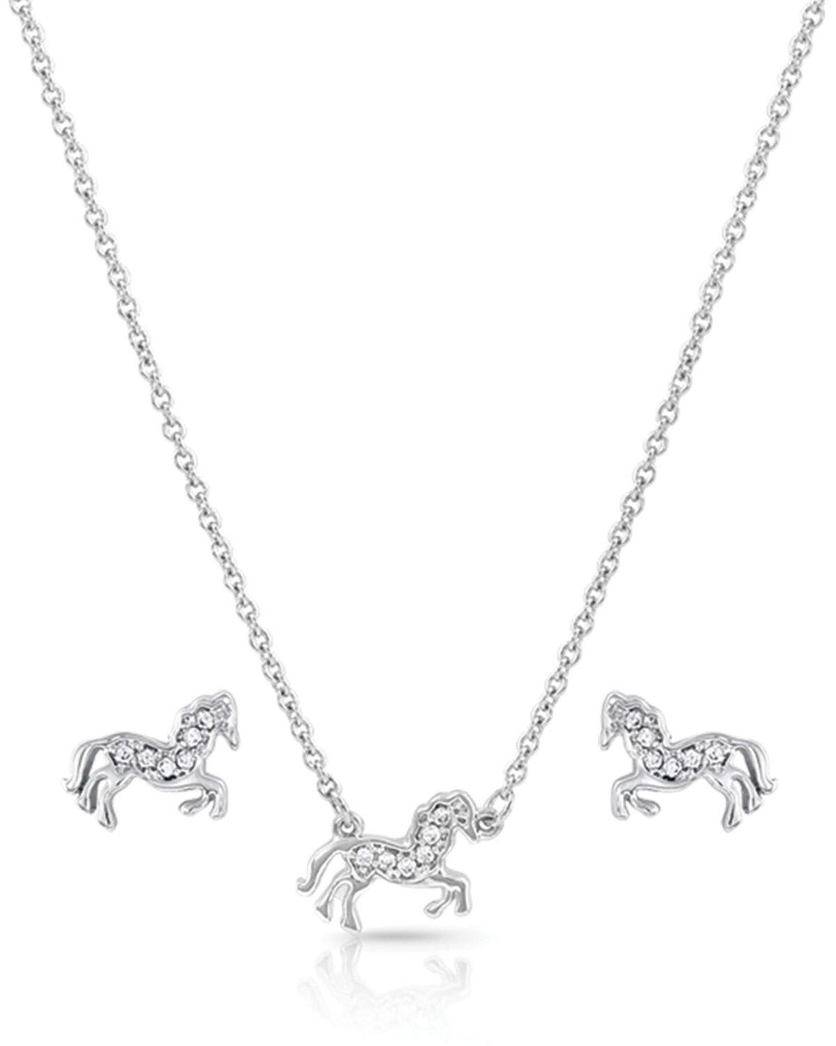 Montana Silversmiths Women's All The Pretty Horses Jewelry Set - 2 Piece