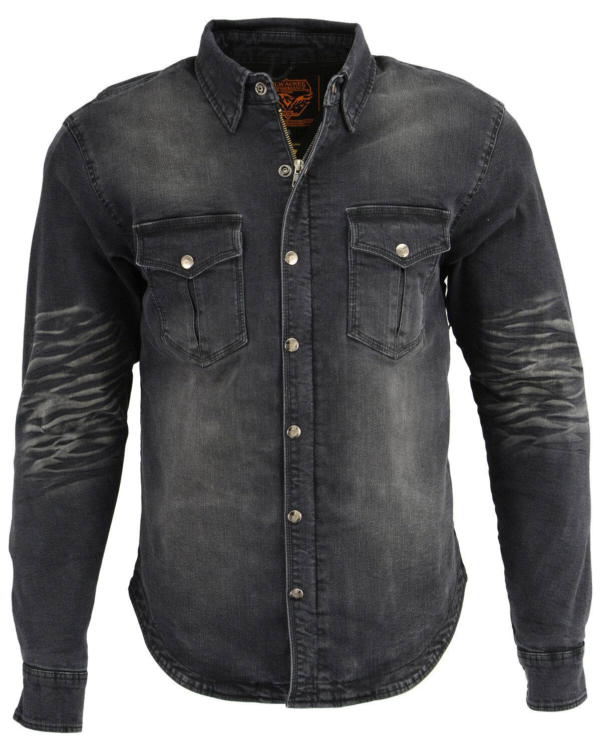 Milwaukee Performance Men's Denim Biker Shirt - Big & Tall