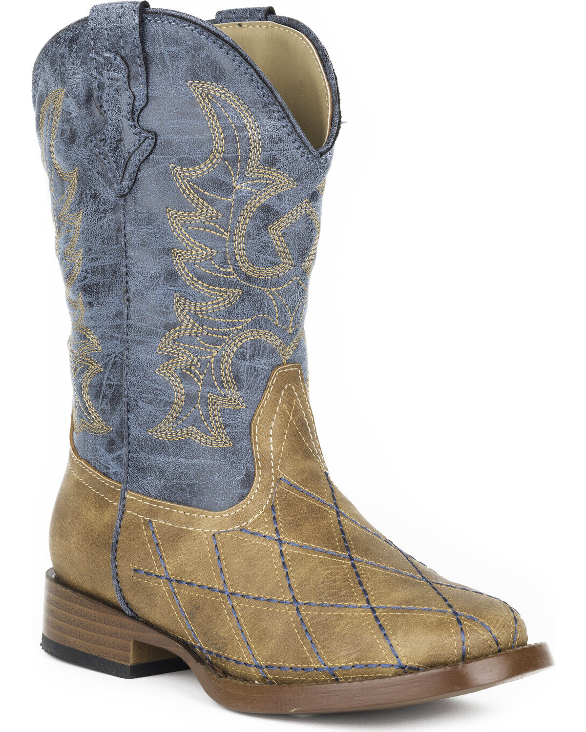 Roper Boys' Cross Cut Western Boots - Square Toe 1 110530-roper-boys-cross-cut-western-boots-square-toe-1.jpg