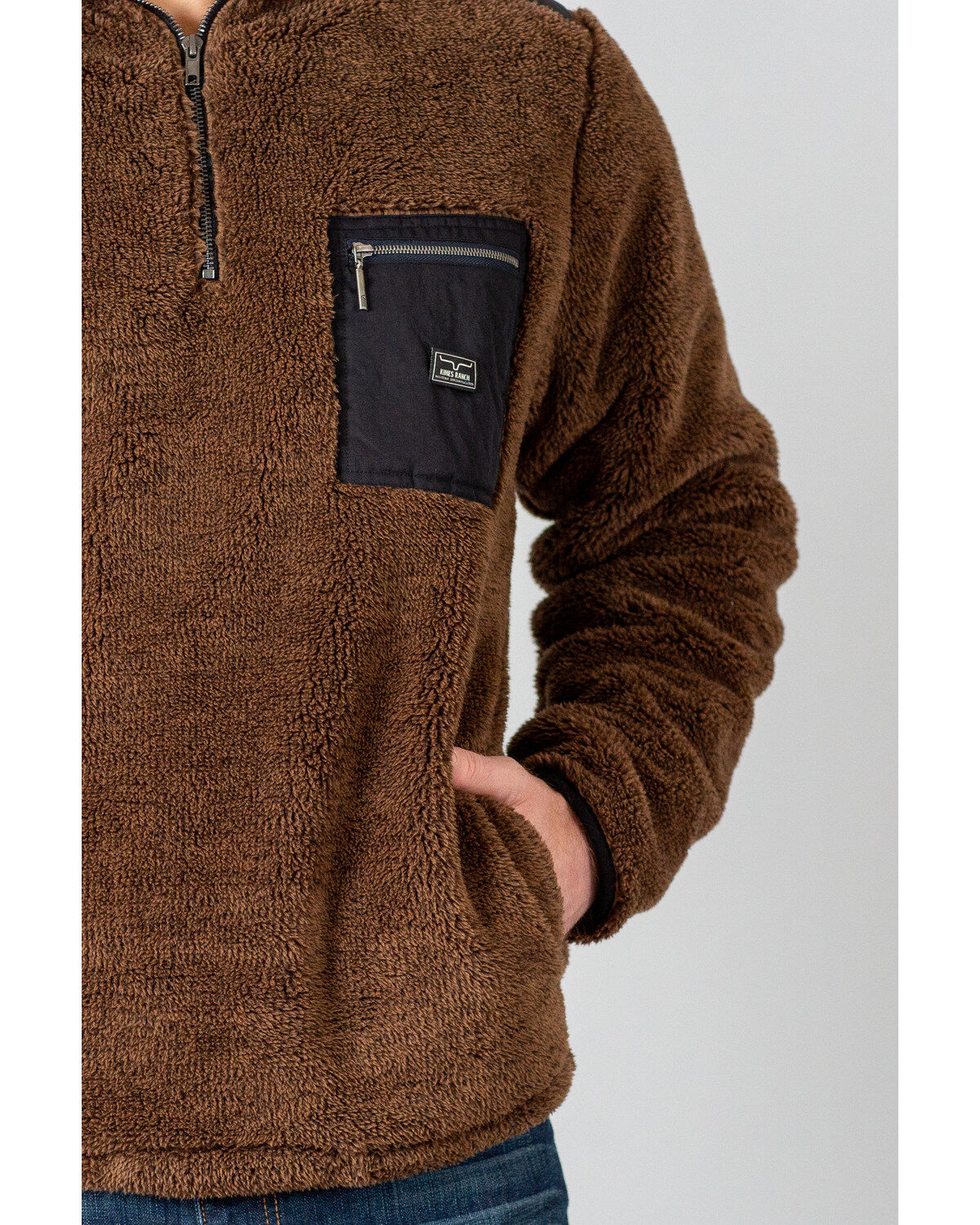 110535-kimes-ranch-men-s-brown-whiskey-fleece-1-4-zip-pullover-1.jpg