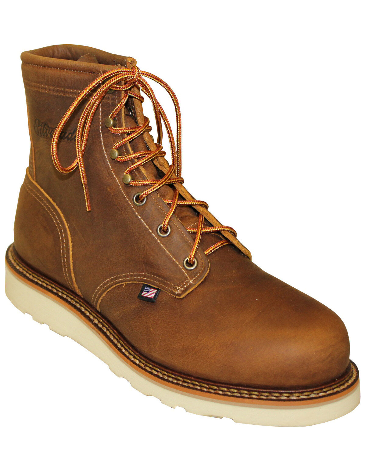 Silverado Men's American Tanned Work Boots - Soft Toe