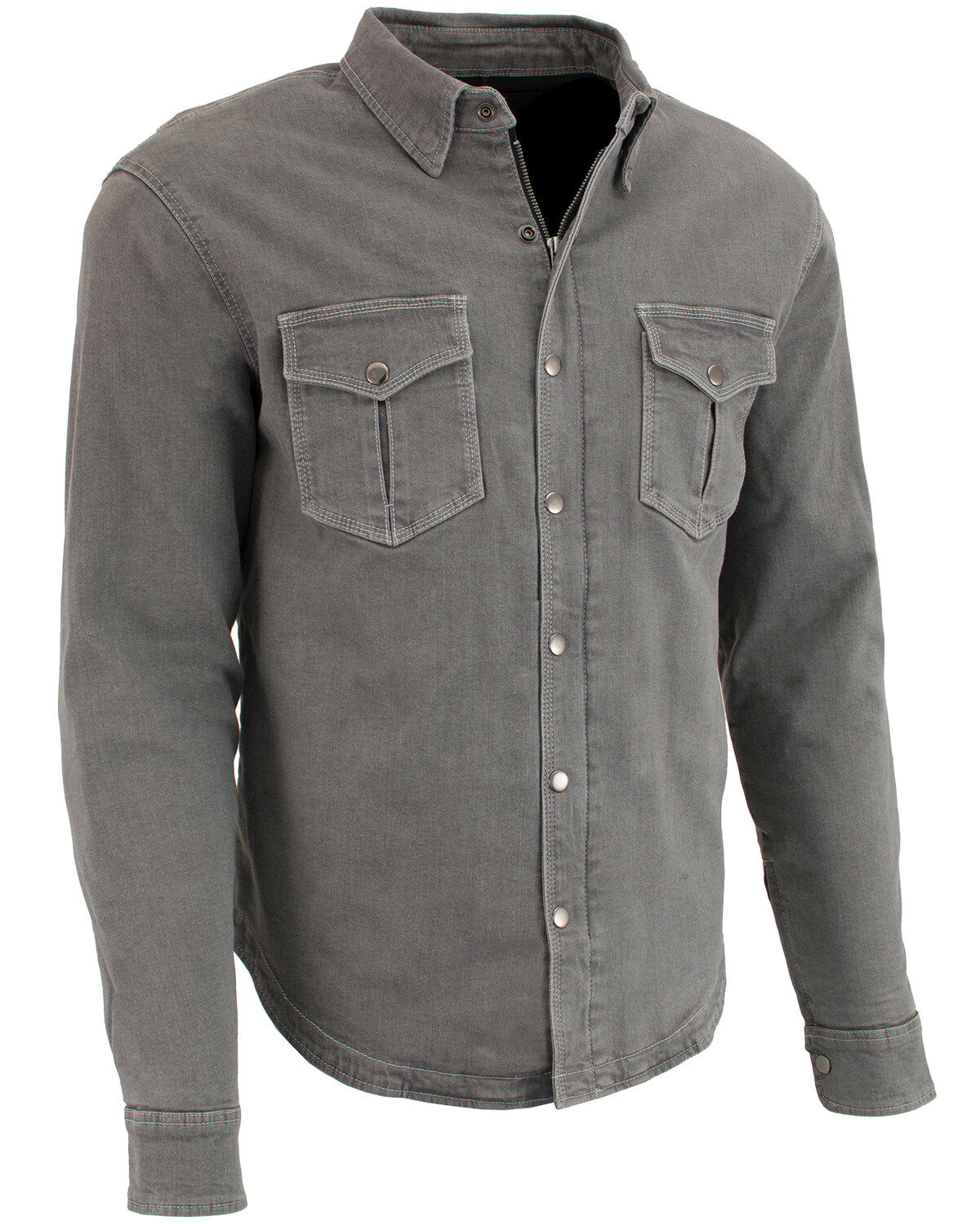 Milwaukee Performance Men's Aramid Reinforced Denim Biker Shirt
