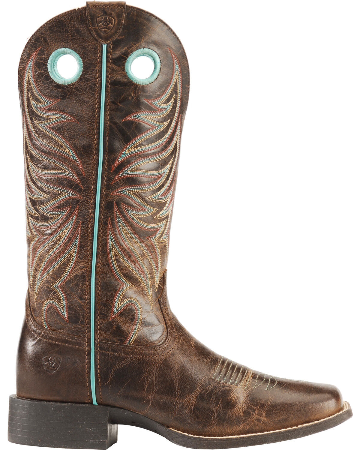 Ariat Women's Round Up Ryder Western Boots - Broad Square Toe