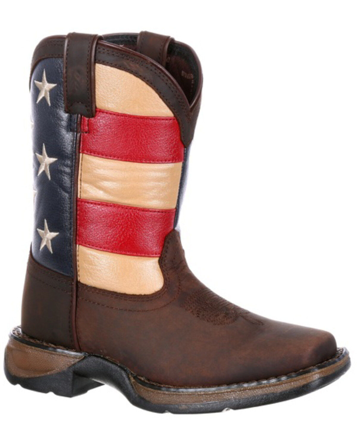 Durango Girls' Lil Rebel Big Kids' Flag Western Boots - Broad Square Toe 1 112305-durango-girls-lil-rebel-big-kids-flag-western-boots-broad-square-toe-1.jpg
