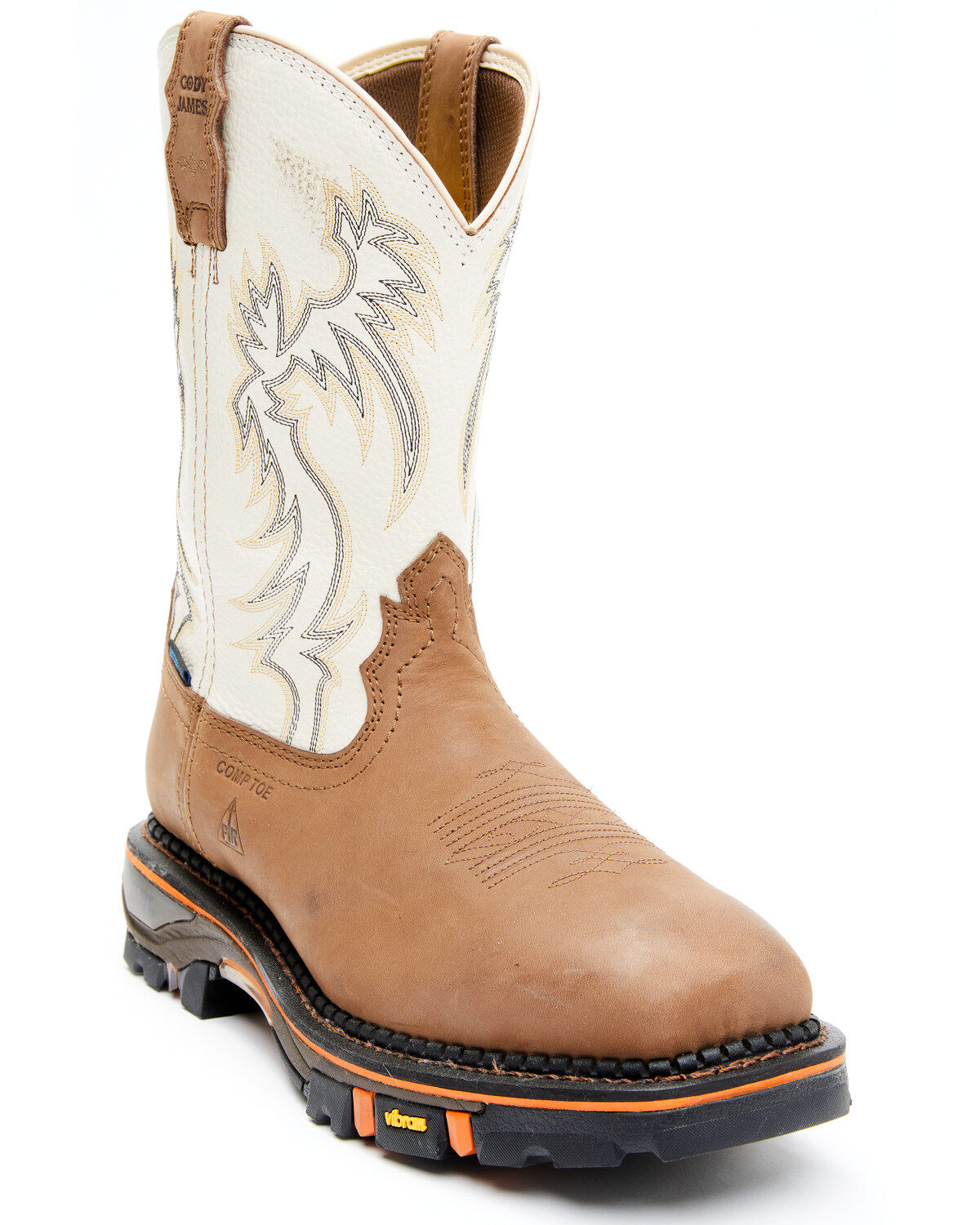 Cody James Men's 11 Decimator Waterproof Western Work Boots - Nano Composite Toe