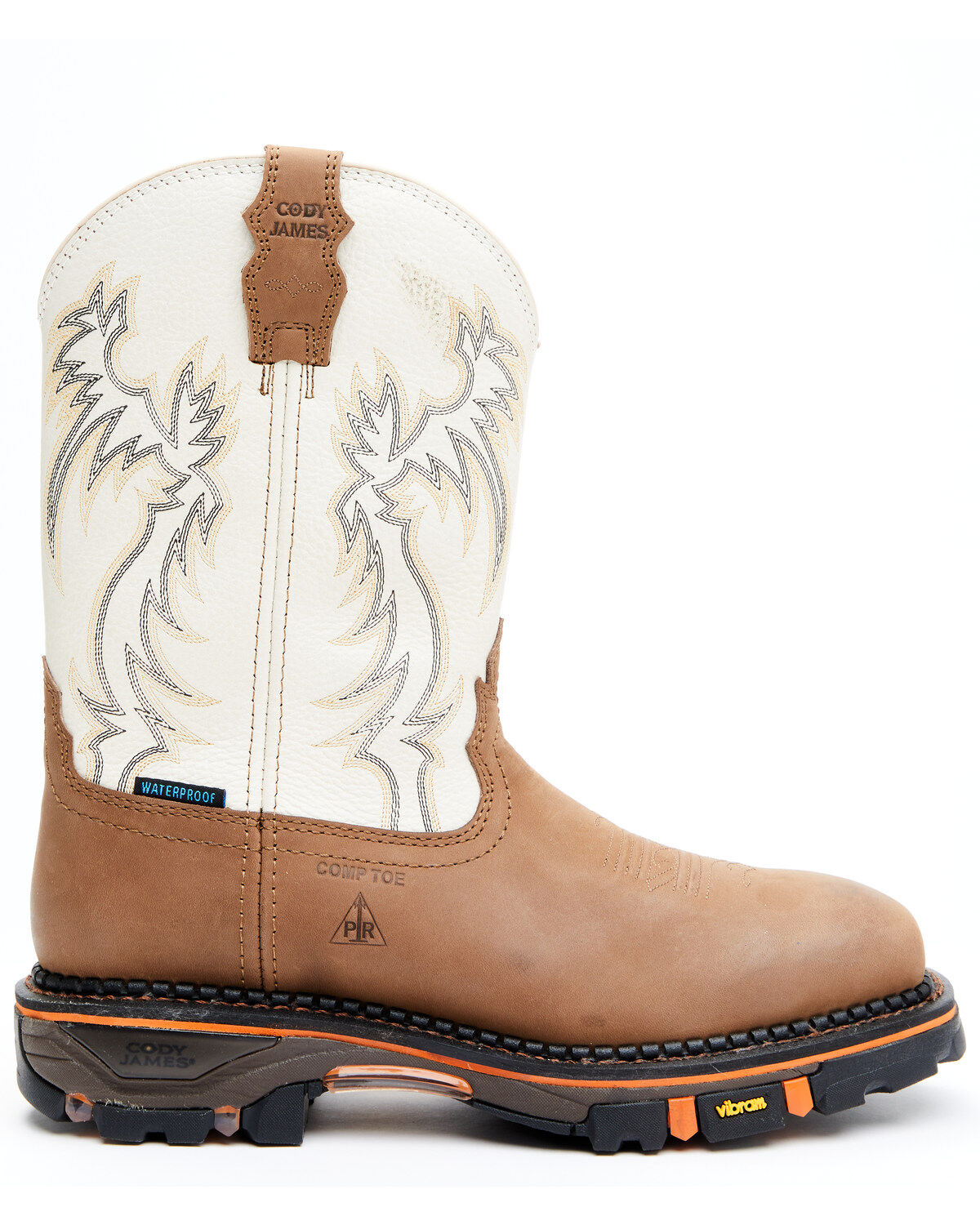 Cody James Men's 11 Decimator Waterproof Western Work Boots - Nano Composite Toe