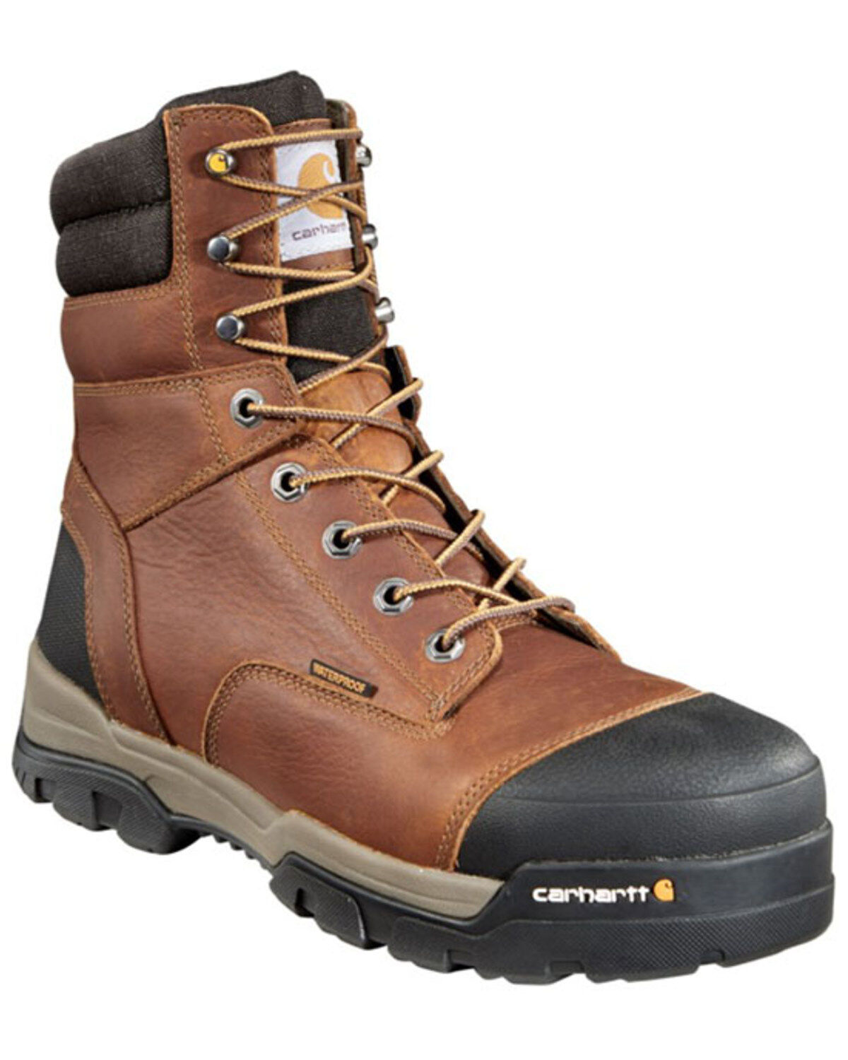 Carhartt Men's 8 Ground Force Waterproof Work Boots - Composite Toe