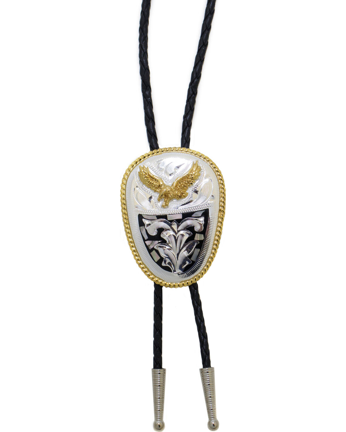 Western Express Men's German Silver Abalone Eagle Bolo Tie 1 117186-western-express-men-s-german-silver-abalone-eagle-bolo-tie-1.jpg