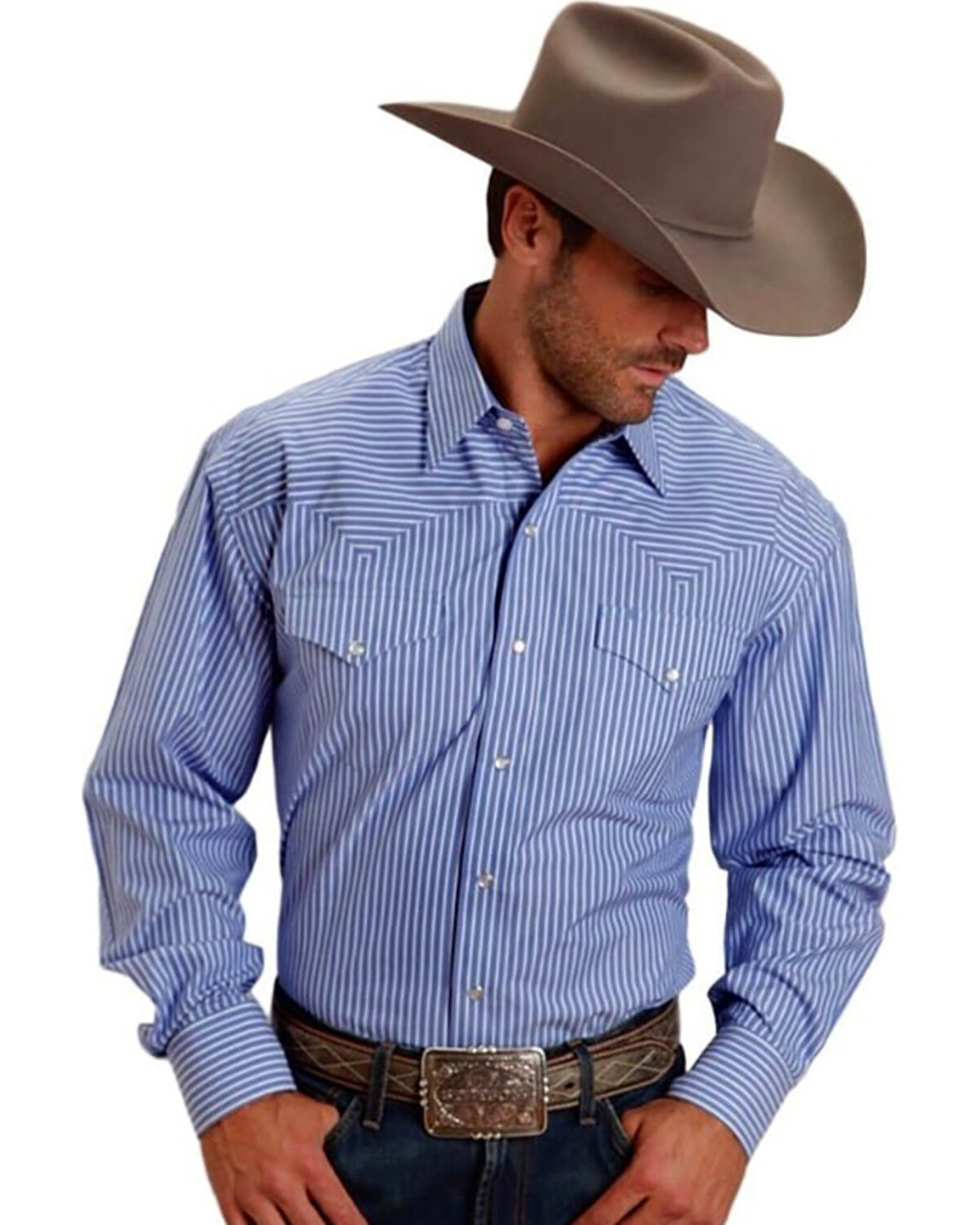 Stetson Men's Striped Long Sleeve Snap Western Shirt 1 117394-stetson-men-s-striped-long-sleeve-snap-western-shirt-1.jpg