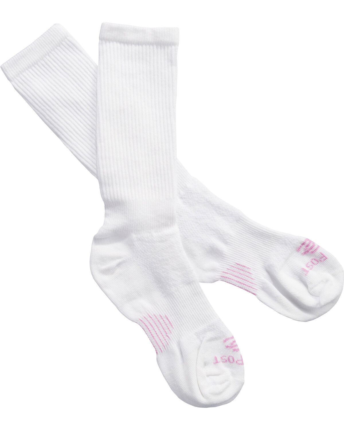 Dan Post Women's Cowgirl Certified Sleek Thin 2 Pack Crew Socks