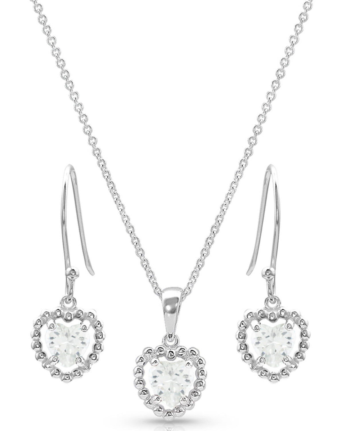 Montana Silversmiths Women's Frozen Heart Jewelry Set - 2 Piece 1 118466-montana-silversmiths-women-s-frozen-heart-jewelry-set-2-piece-1.jpg