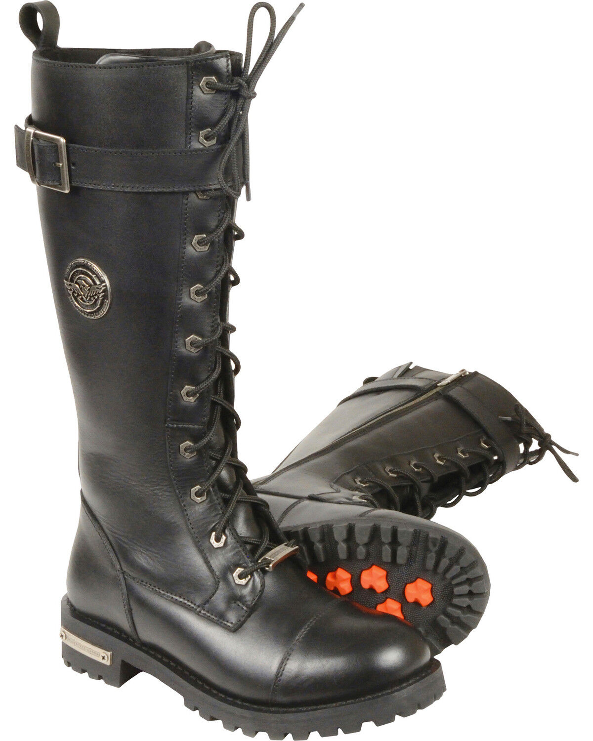 Milwaukee Leather Women's 14 Lace To Toe High Rise Leather Boots - Round Toe 1 121336-milwaukee-leather-women-s-14-lace-to-toe-high-rise-leather-boots-round-toe-1.jpg