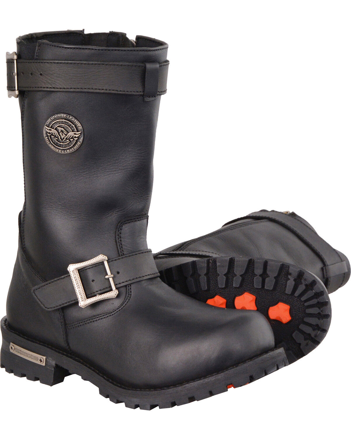 Milwaukee Leather Men's 11 Classic Engineer Boots - Round Toe 1 122648-milwaukee-leather-men-s-11-classic-engineer-boots-round-toe-1.jpg