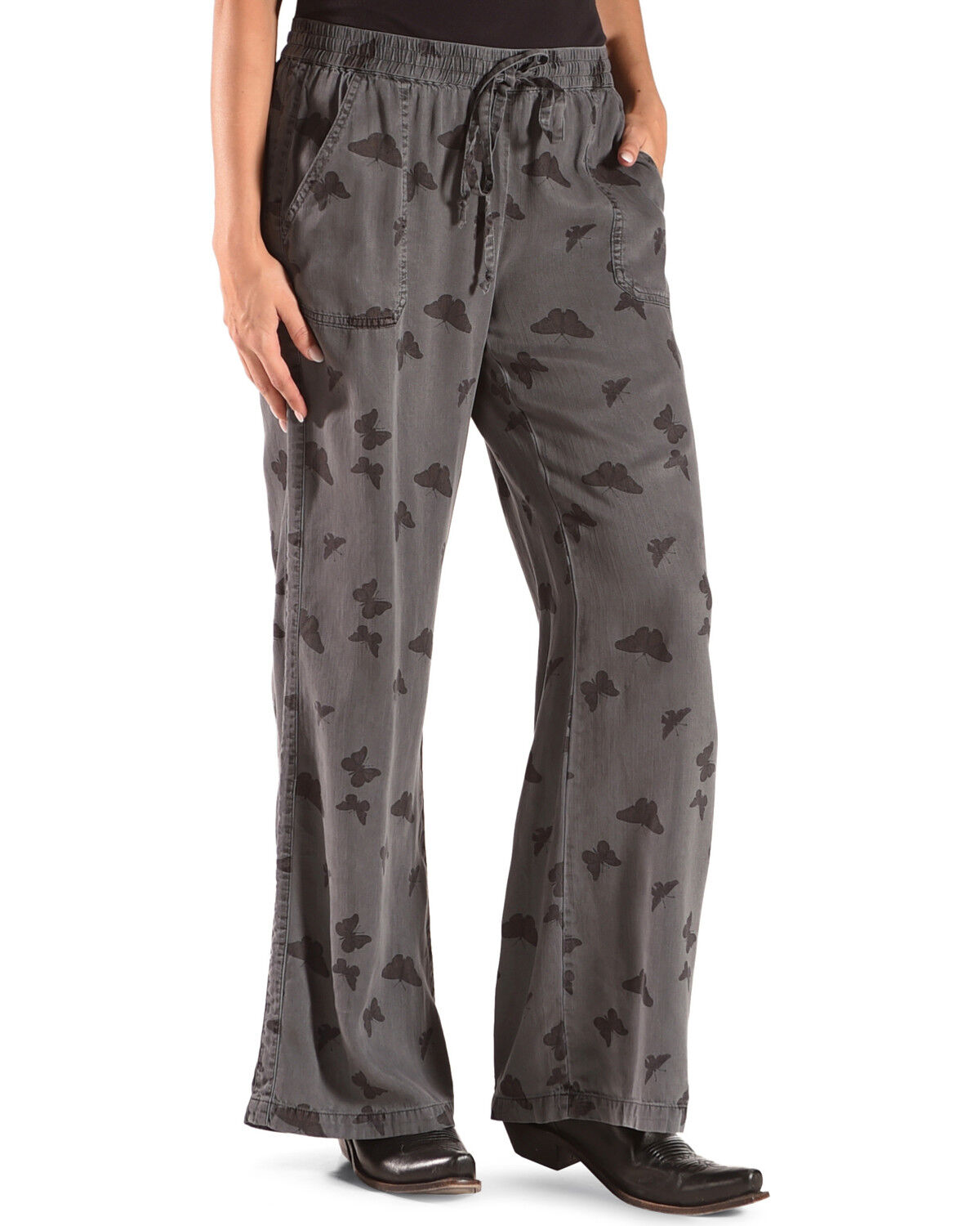 Billy T Women's Butterfly Drawstring Pants