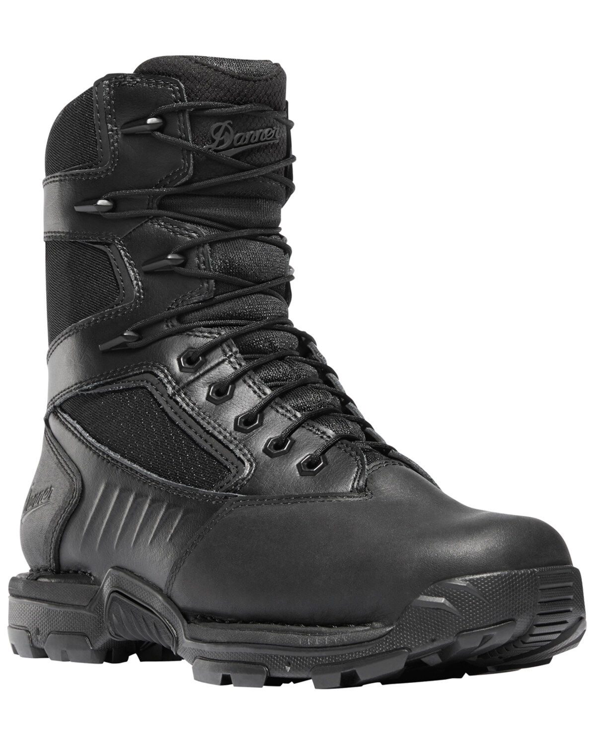 Danner Men's Black Striker Bolt 8 Work Boots - Round Toe