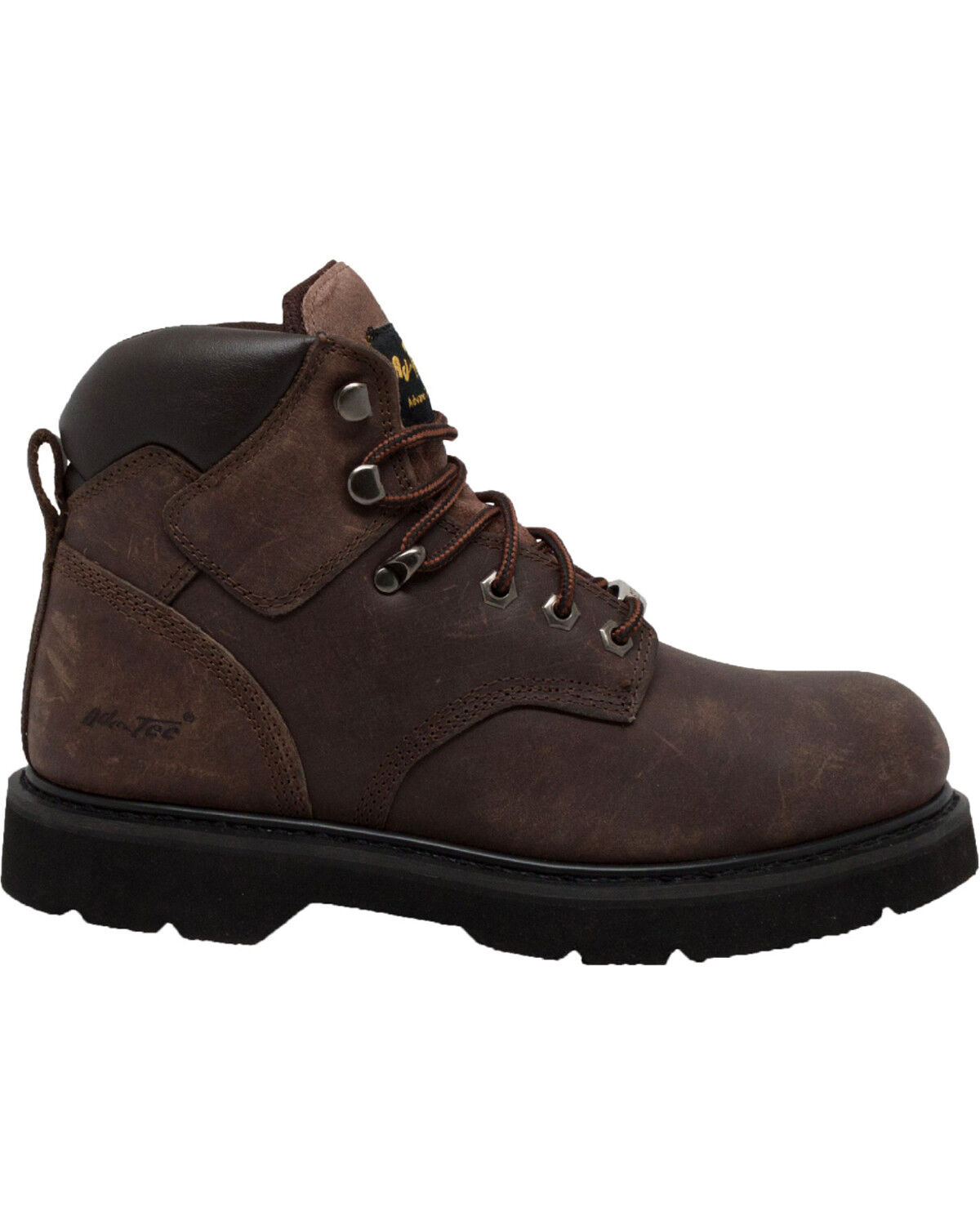 Ad Tec Men's 6 Leather Work Boots - Steel Toe