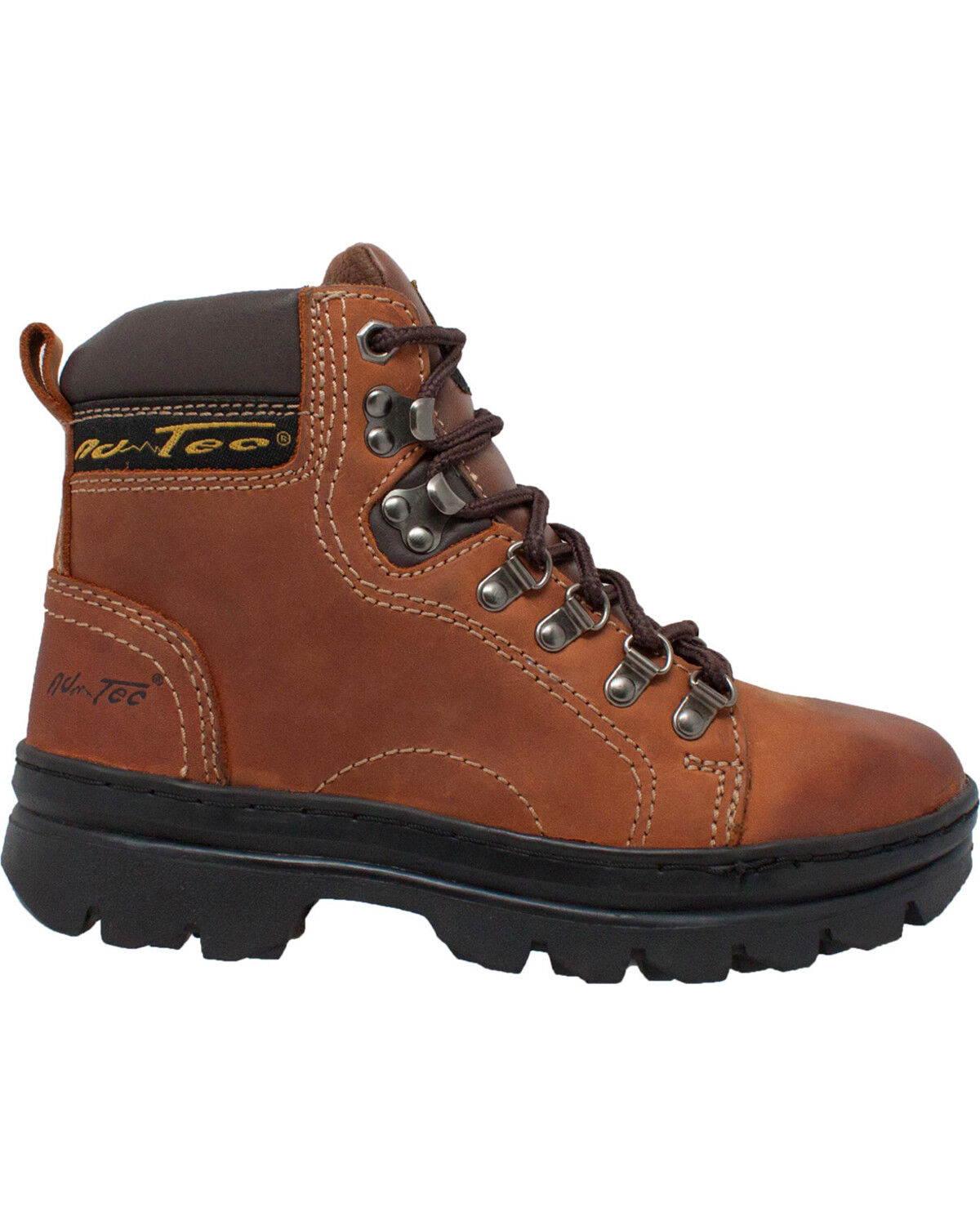 Ad Tec Women's 6 Leather Work Hiker Boots - Soft Toe
