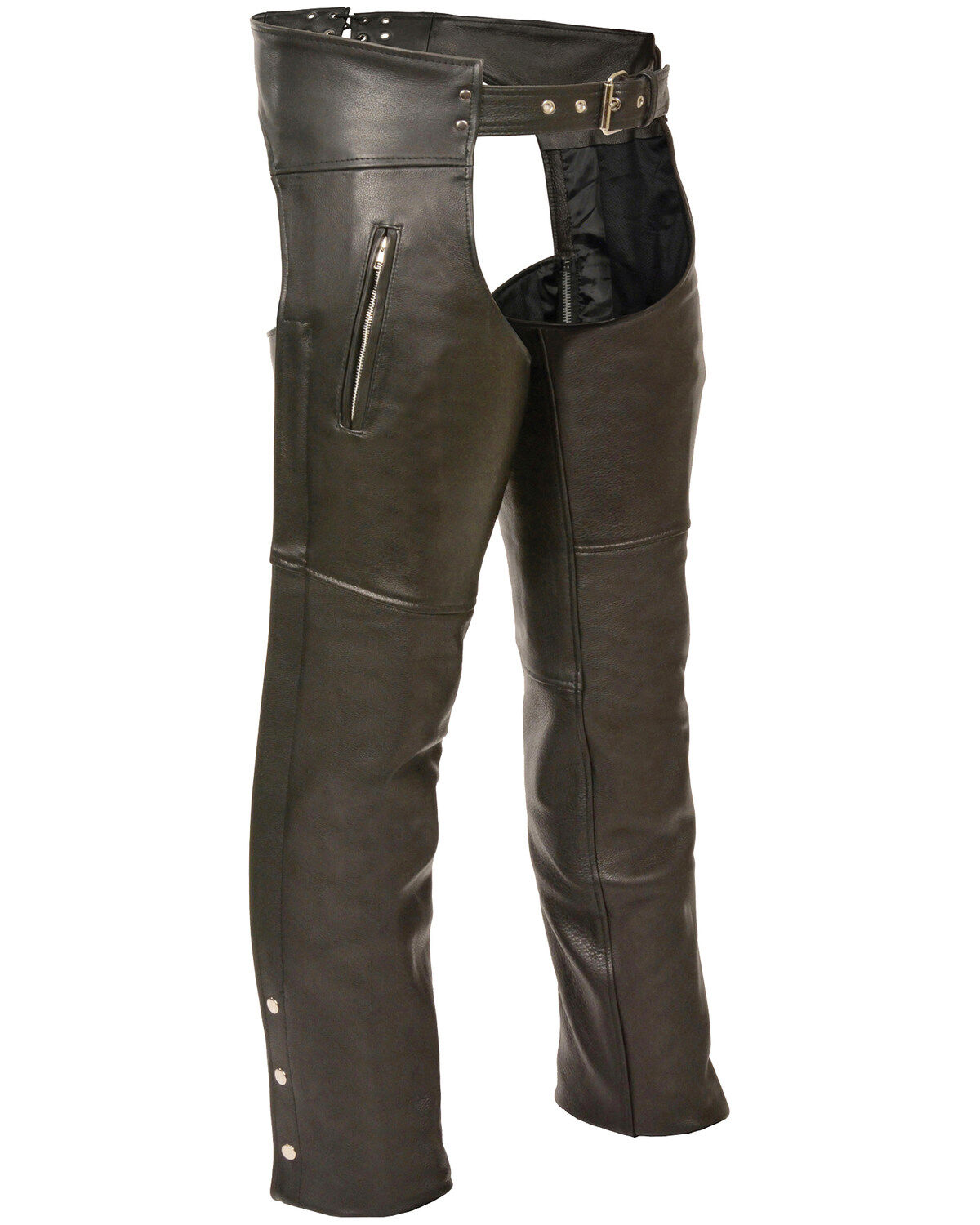 Milwaukee Leather Men's Zippered Thigh Pocket Chaps - 5X