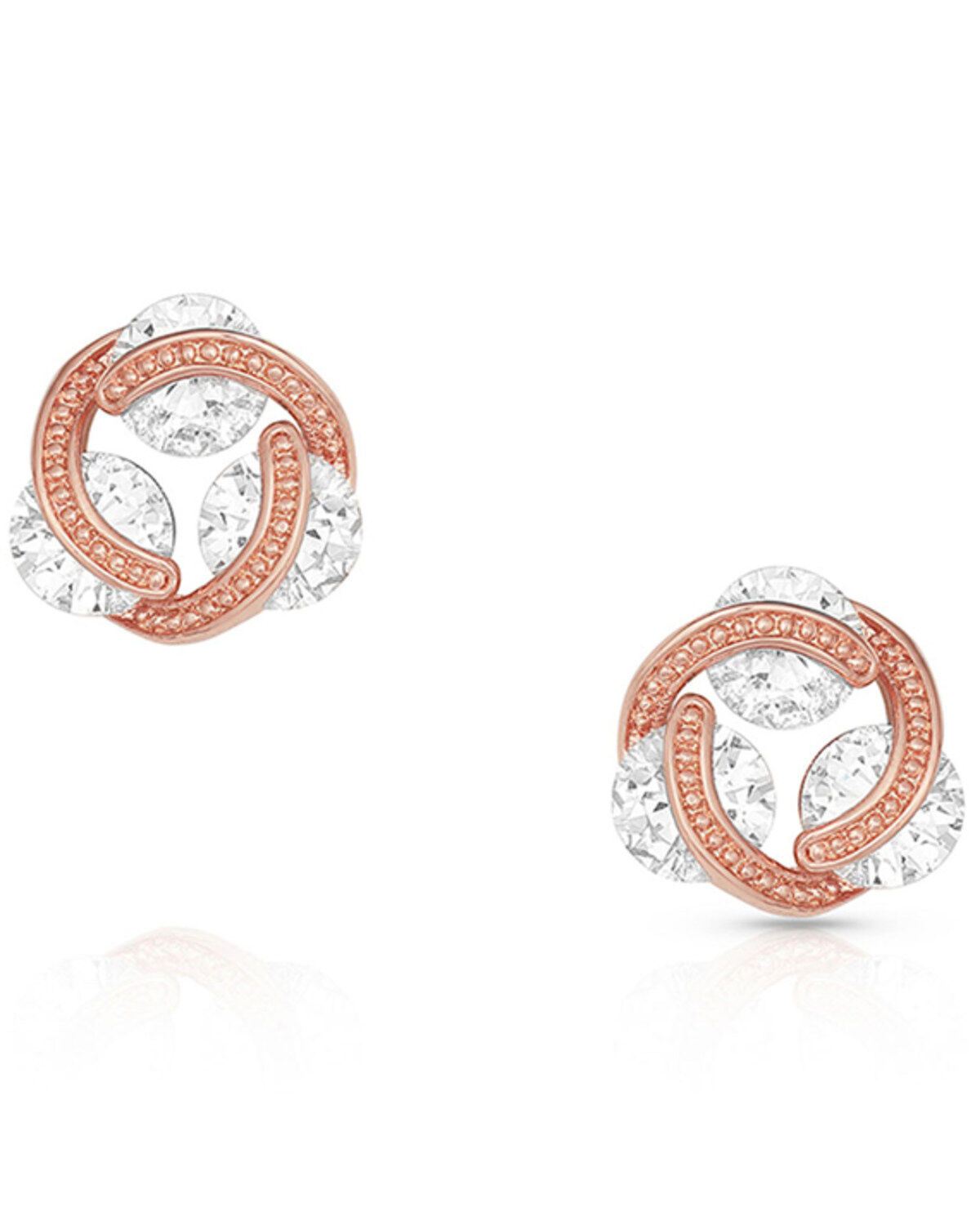 Montana Silversmiths Women's Holding On To A Rose Earrings