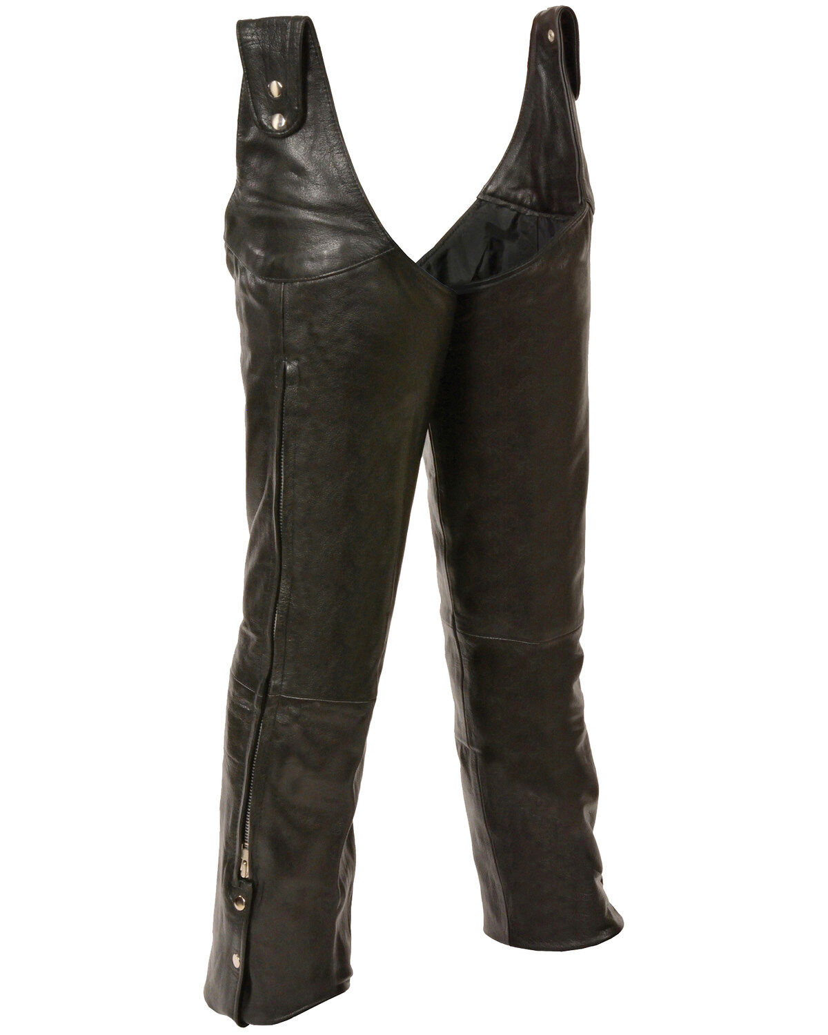 Milwaukee Leather Men's Adjustable Side Snap Beltless Chaps - 5X 1 13607-milwaukee-leather-men-s-adjustable-side-snap-beltless-chaps-5x-1.jpg