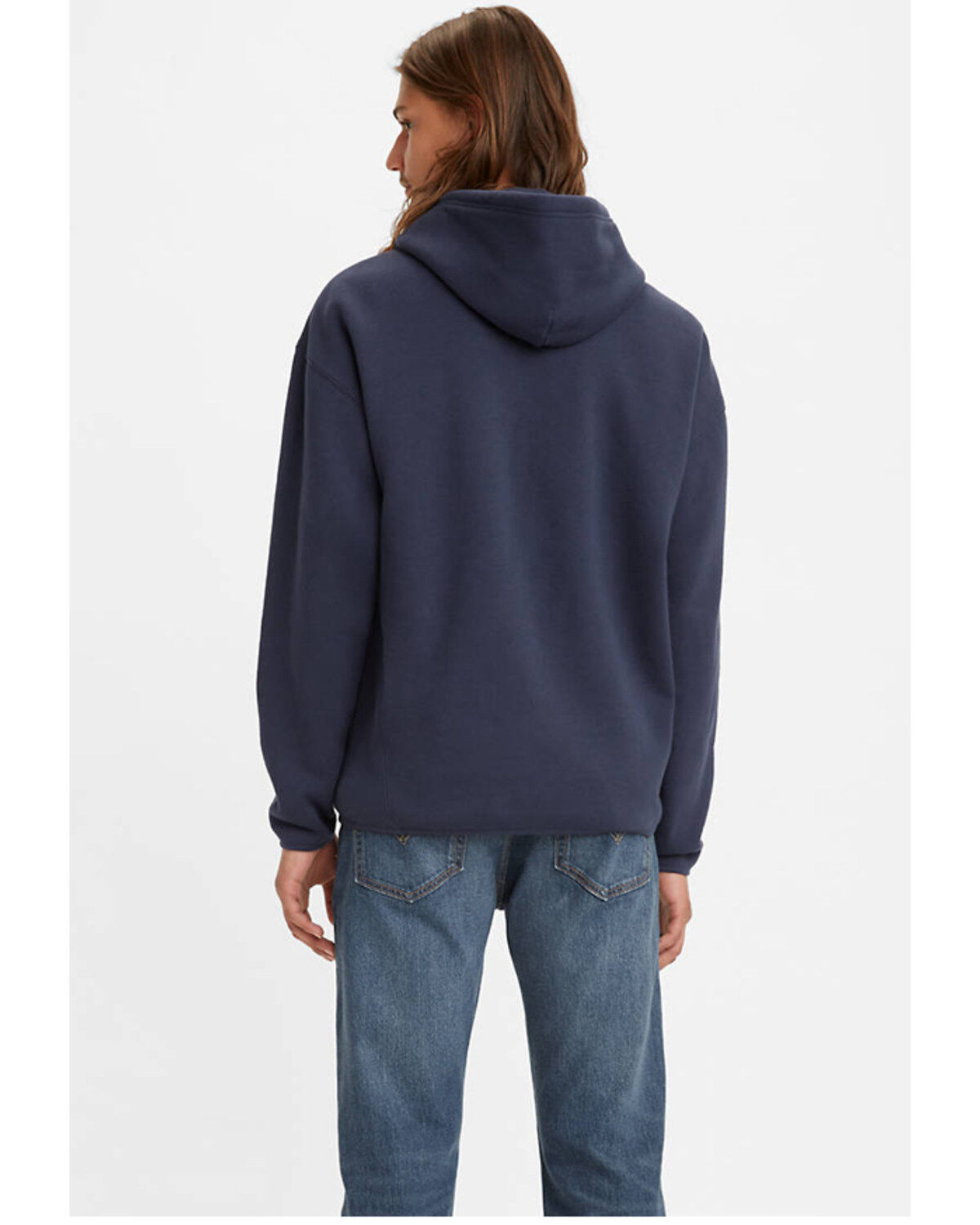 Levi's Men's Peacoat Blue & Thyme Utility Hooded Sweatshirt