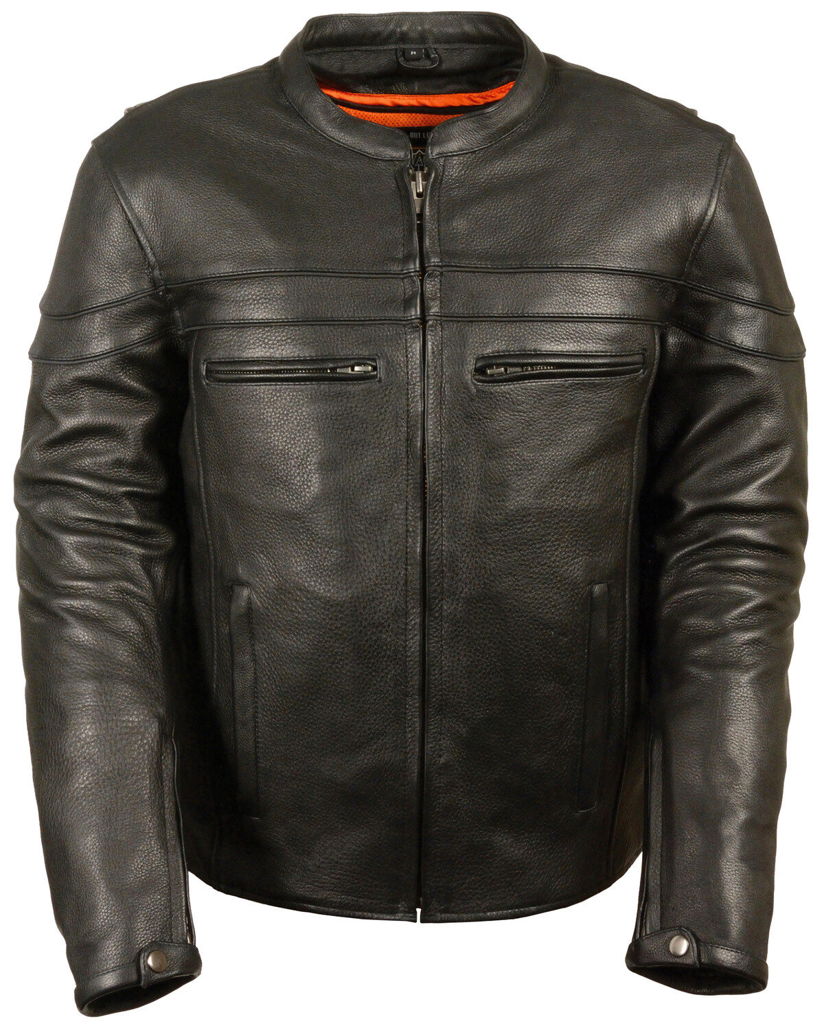Milwaukee Leather Men's Sporty Scooter Crossover Jacket - 3X