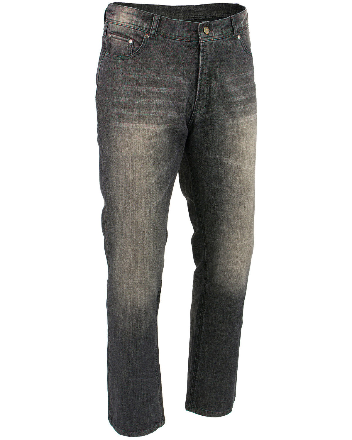 Milwaukee Leather Men's Black 34 Denim Jeans Reinforced With Aramid - XBig