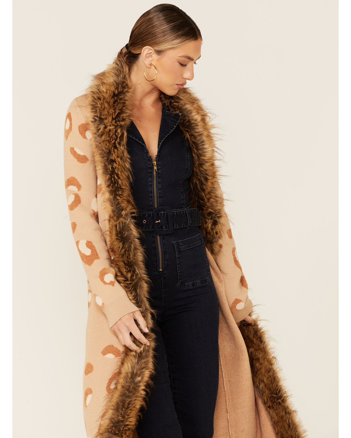Show Me Your Mumu Women's Leopard Langston Cardigan