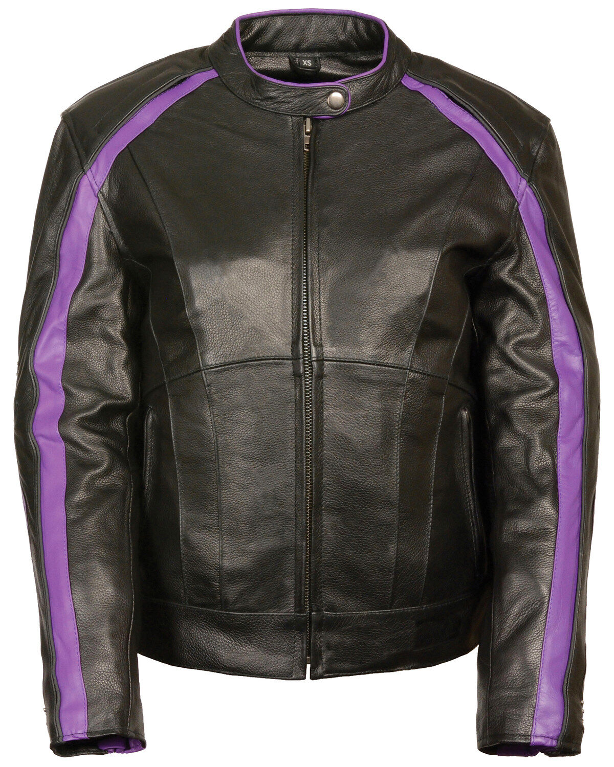 Milwaukee Leather Women's Stud & Wing Leather Jacket - 3XL