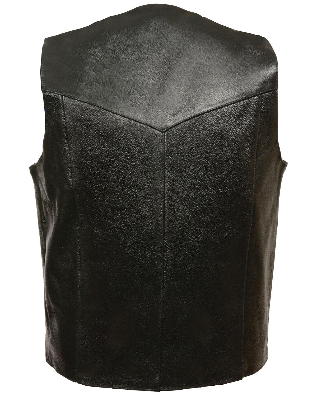 Milwaukee Leather Men's Snap Front Biker Vest
