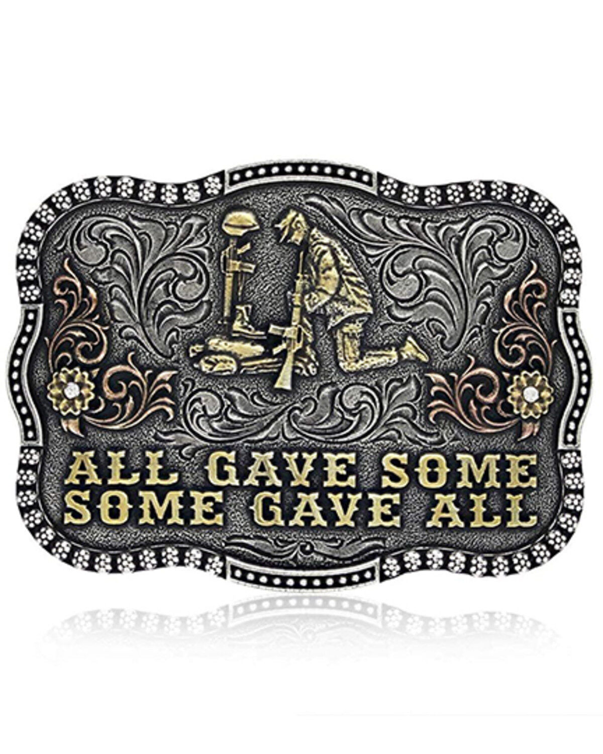 Montana Silversmiths Men's All Gave Some Remembrance Buckle 1 138627-montana-silversmiths-men-s-all-gave-some-remembrance-buckle-1.jpg