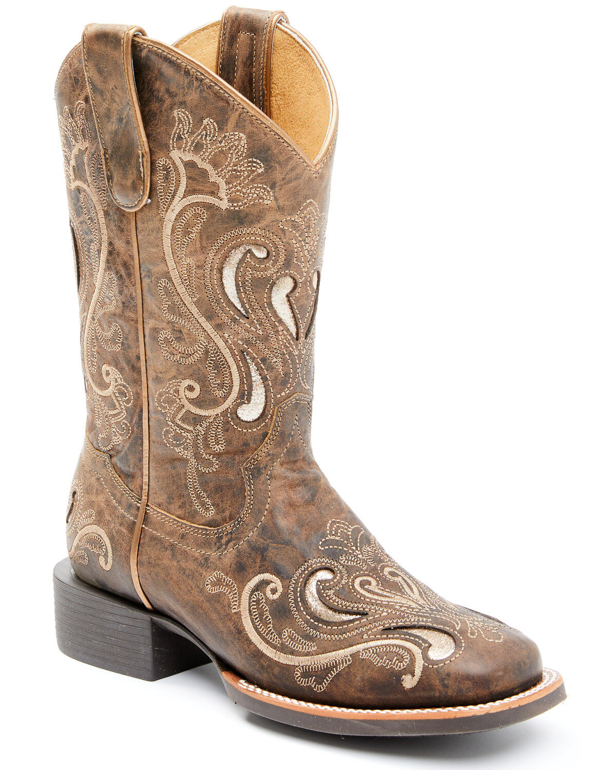 RANK 45&reg; Women's Melody Western Performance Boots - Broad Square Toe