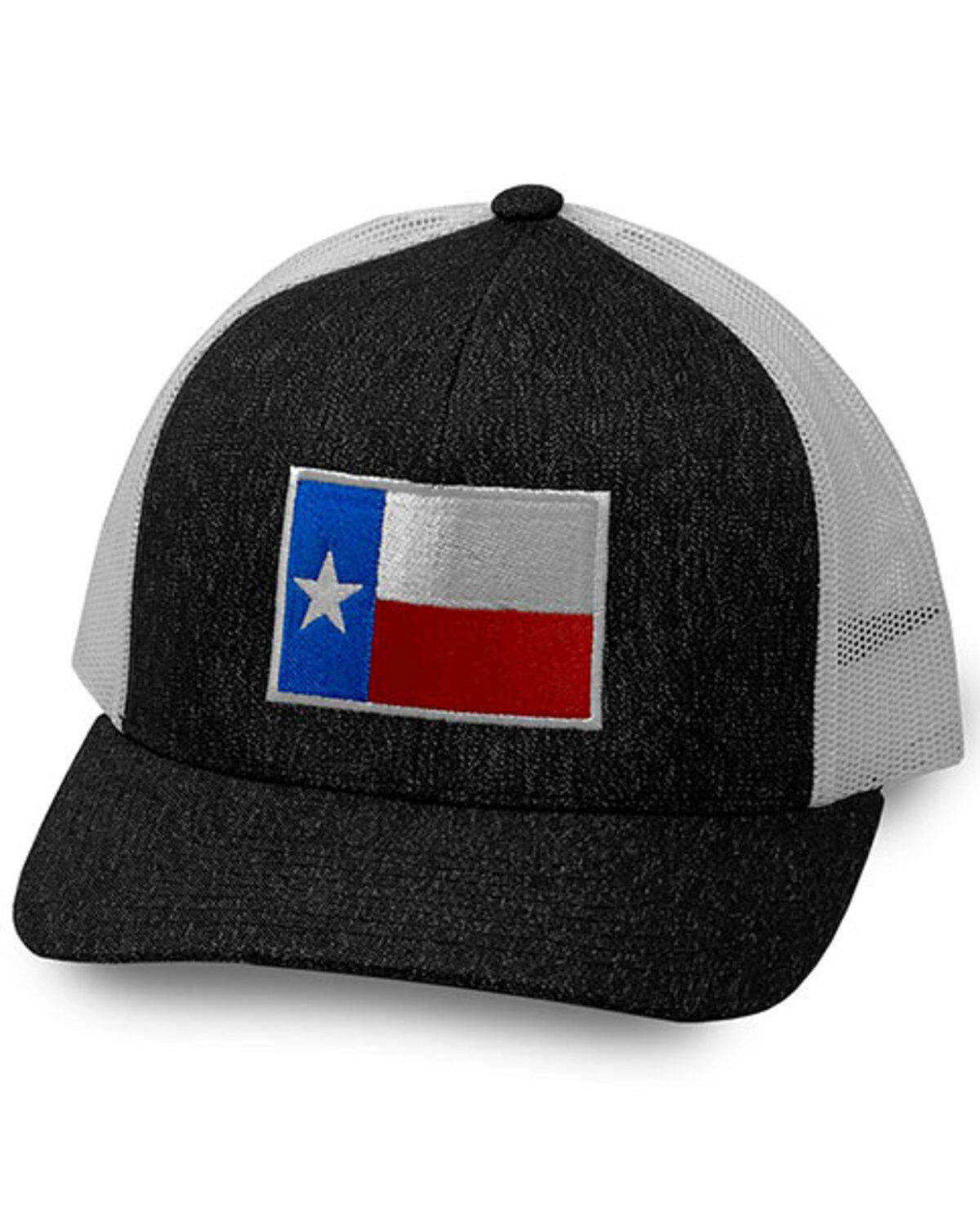 Oil Field Hats Men's Heather Black Texas Flag Patch Mesh-Back Ball Cap 1 138968-oil-field-hats-men-s-heather-black-texas-flag-patch-mesh-back-ball-cap-1.jpg