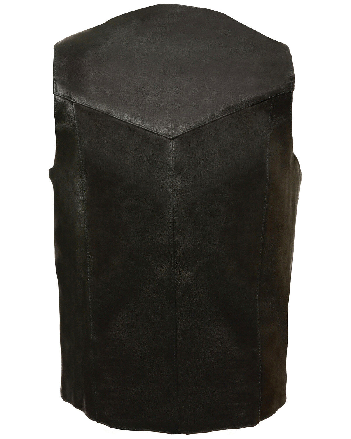 Milwaukee Leather Men's Snap Front Biker Vest - 2X Tall