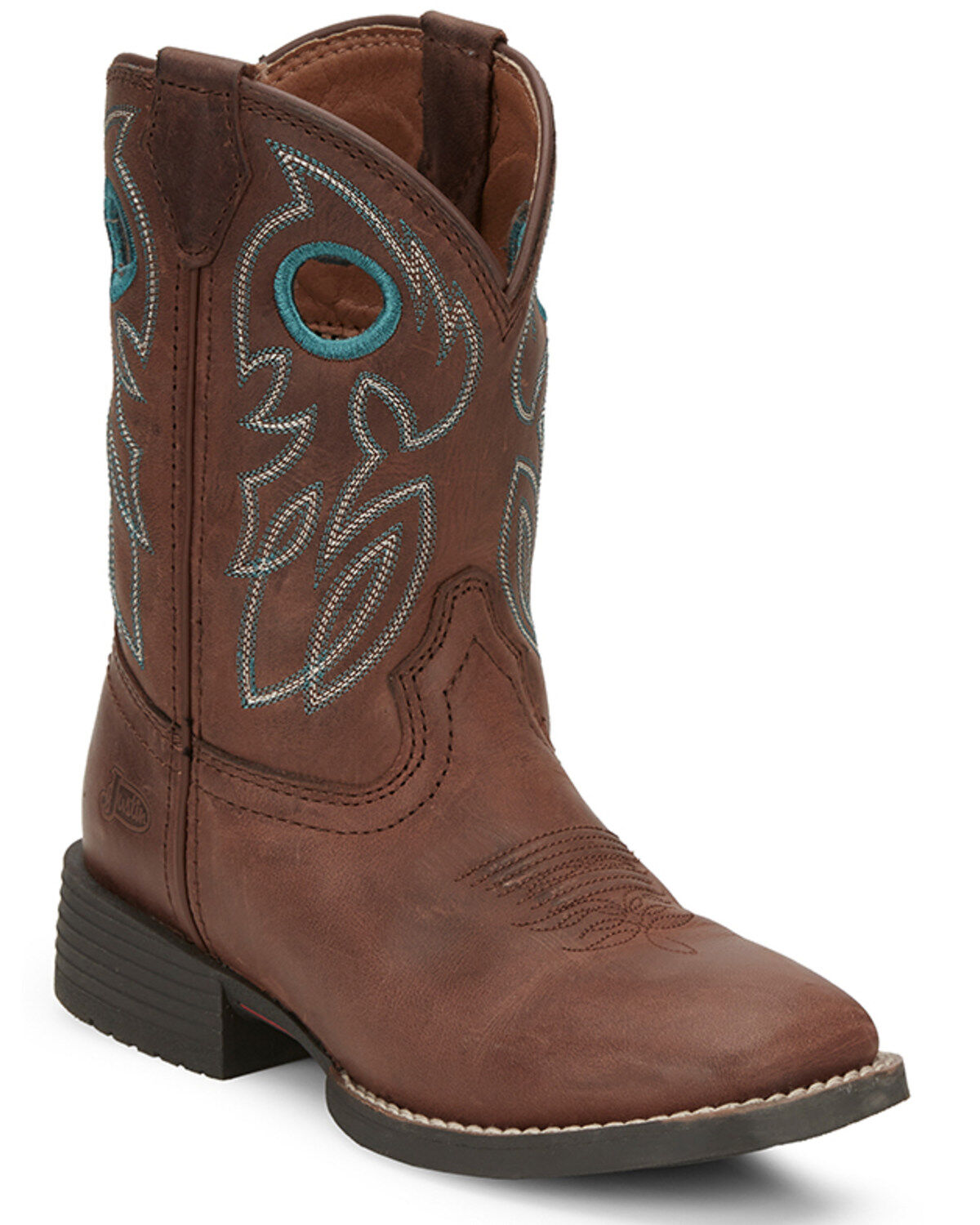 Justin Boys' Bowline Junior Western Boots - Broad Square Toe 1 143433-justin-boys-bowline-junior-western-boots-broad-square-toe-1.jpg
