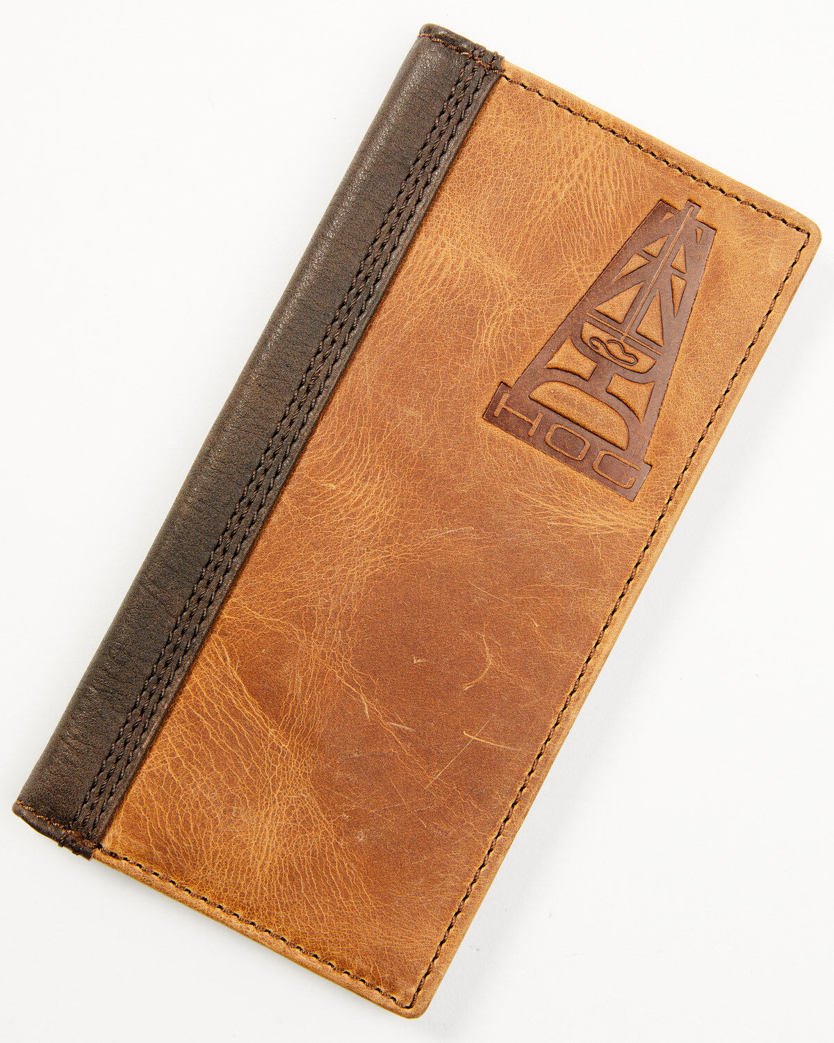 Hooey Men's Brown Logo Embossed Rodeo Wallet 1 145666-hooey-men-s-brown-logo-embossed-rodeo-wallet-1.jpg