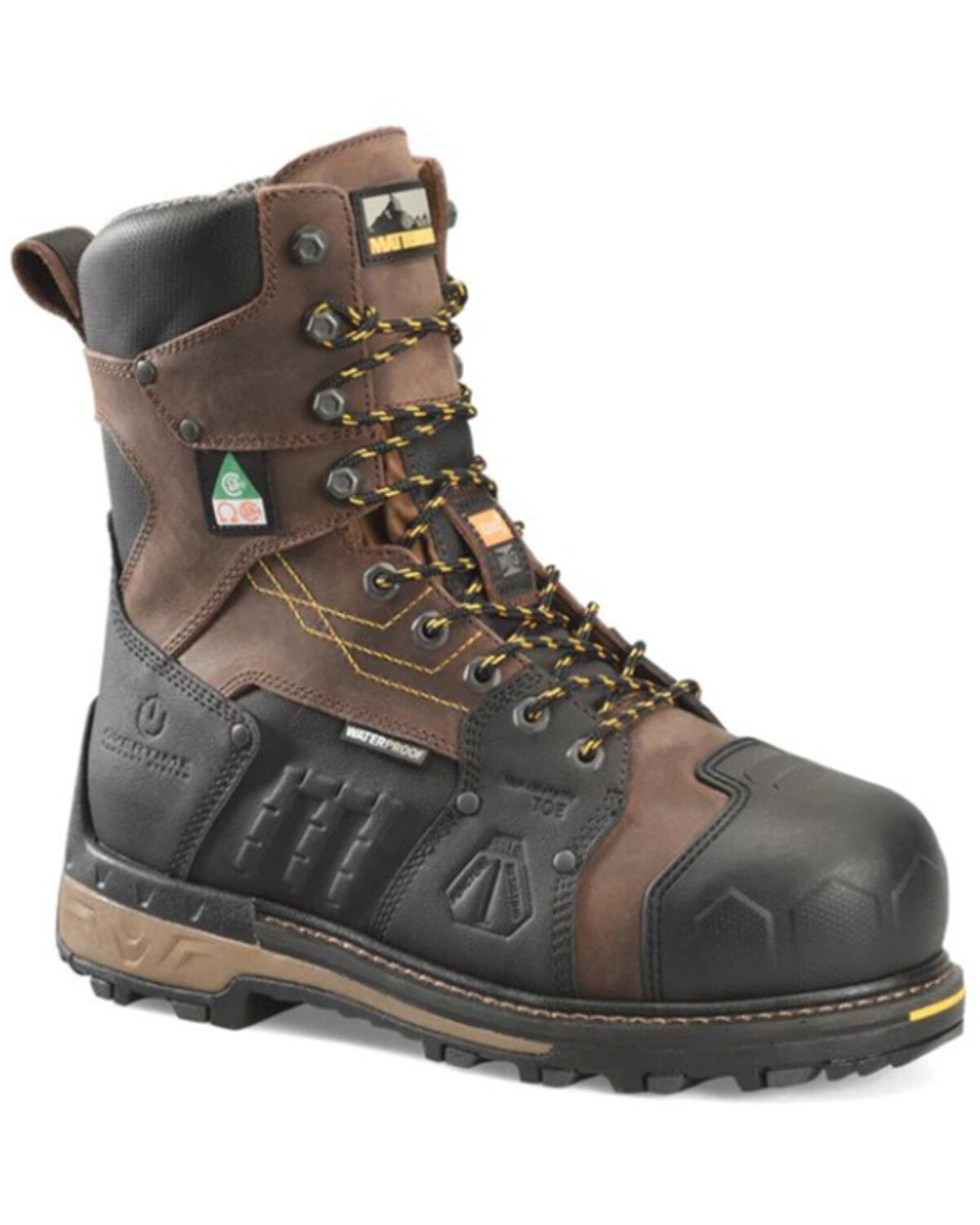 Matterhorn Men's 8 Waterproof Internal Met Guard Work Boots - Composite Toe
