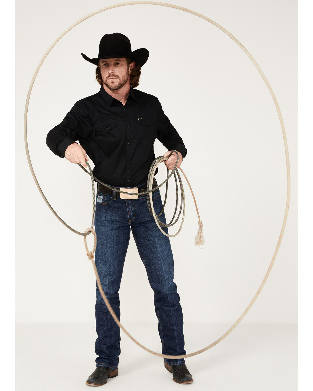 Kimes Ranch Men's Blackout Solid Long Sleeve Snap Western Shirt 1 146824-kimes-ranch-men-s-blackout-solid-long-sleeve-snap-western-shirt-1.jpg