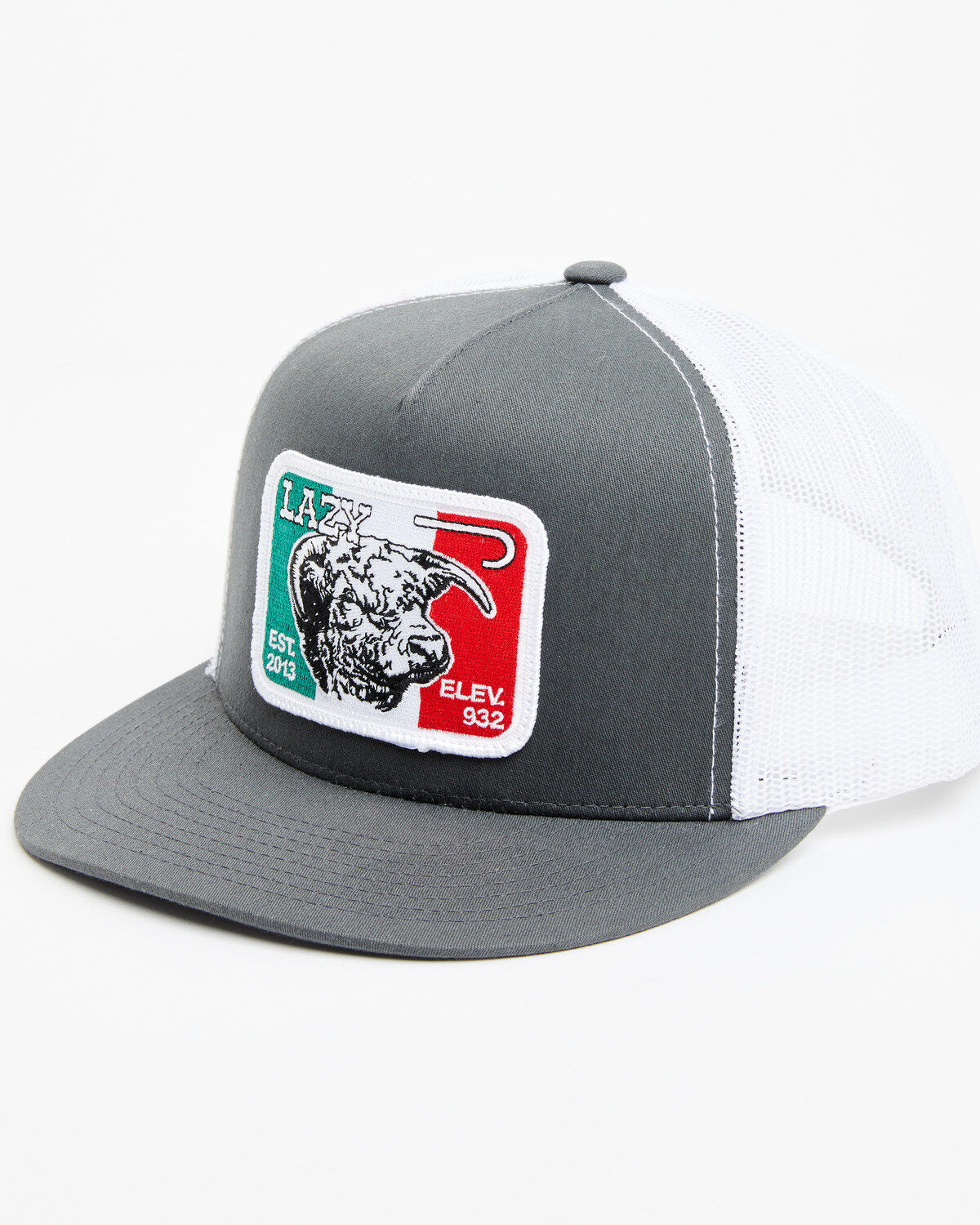 Lazy J Ranch Men's Mexico Flag Elevation Patch Mesh-Back Ball Cap 1 146938-lazy-j-ranch-men-s-mexico-flag-elevation-patch-mesh-back-ball-cap-1.jpg