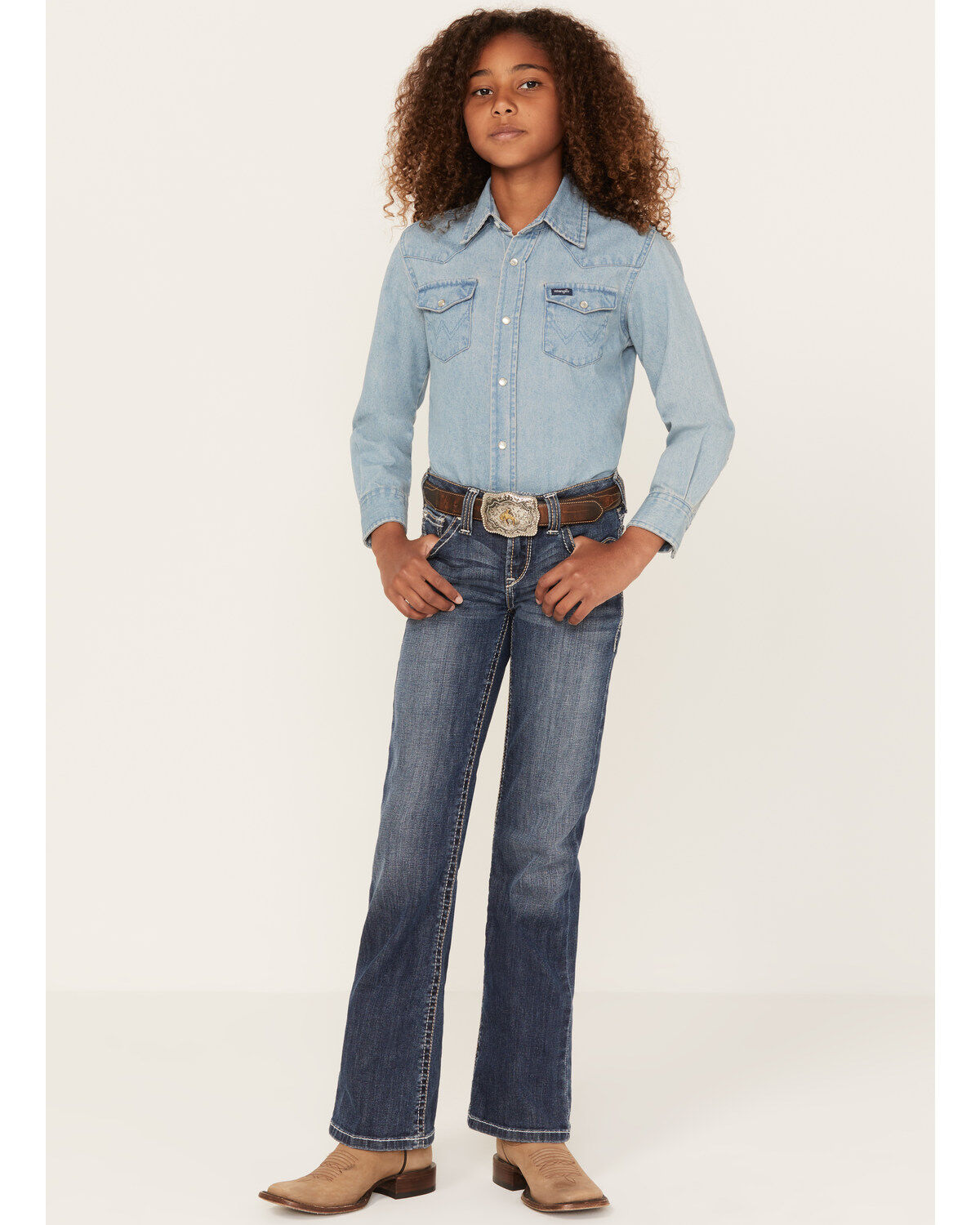Ariat Girls' Esmeralda Dresden Bootcut Jeans
