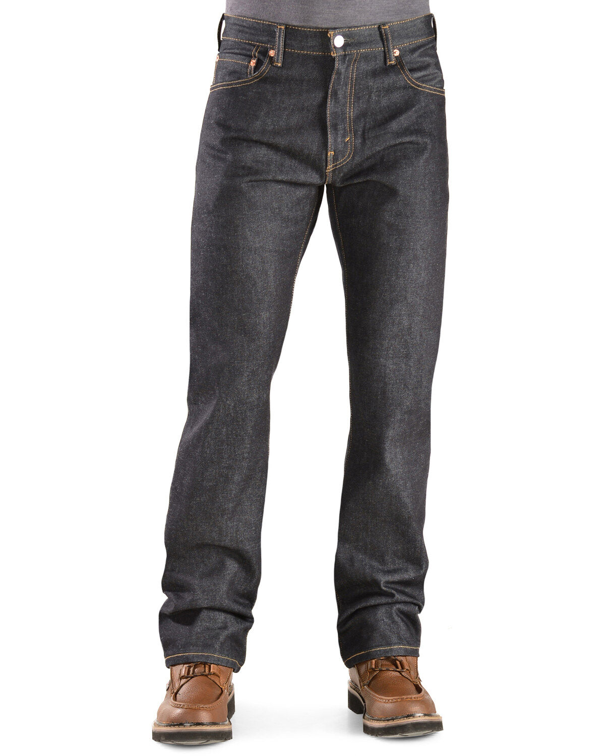 Levi's Men's 517 Rigid Low Slim Bootcut Jeans