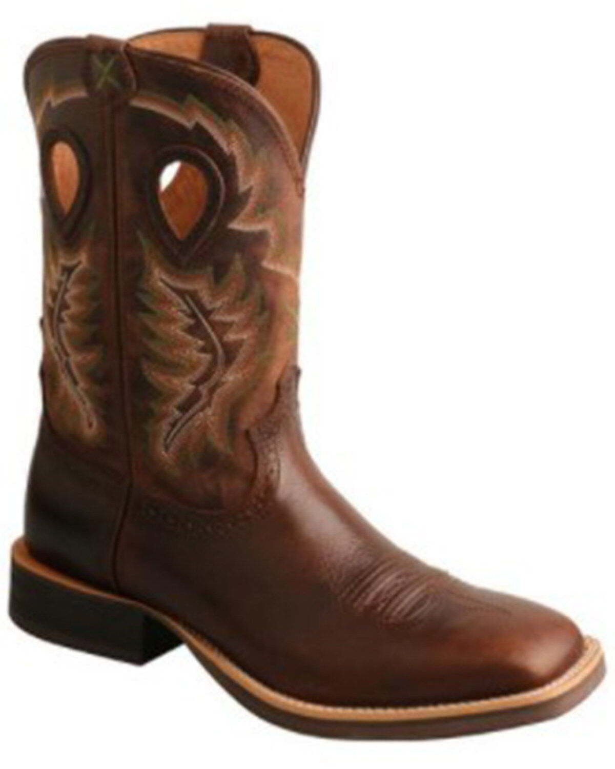 Twisted X Men's Brown Ruff Stock Western Boots - Square Toe 1 148021-twisted-x-men-s-brown-ruff-stock-western-boots-square-toe-1.jpg