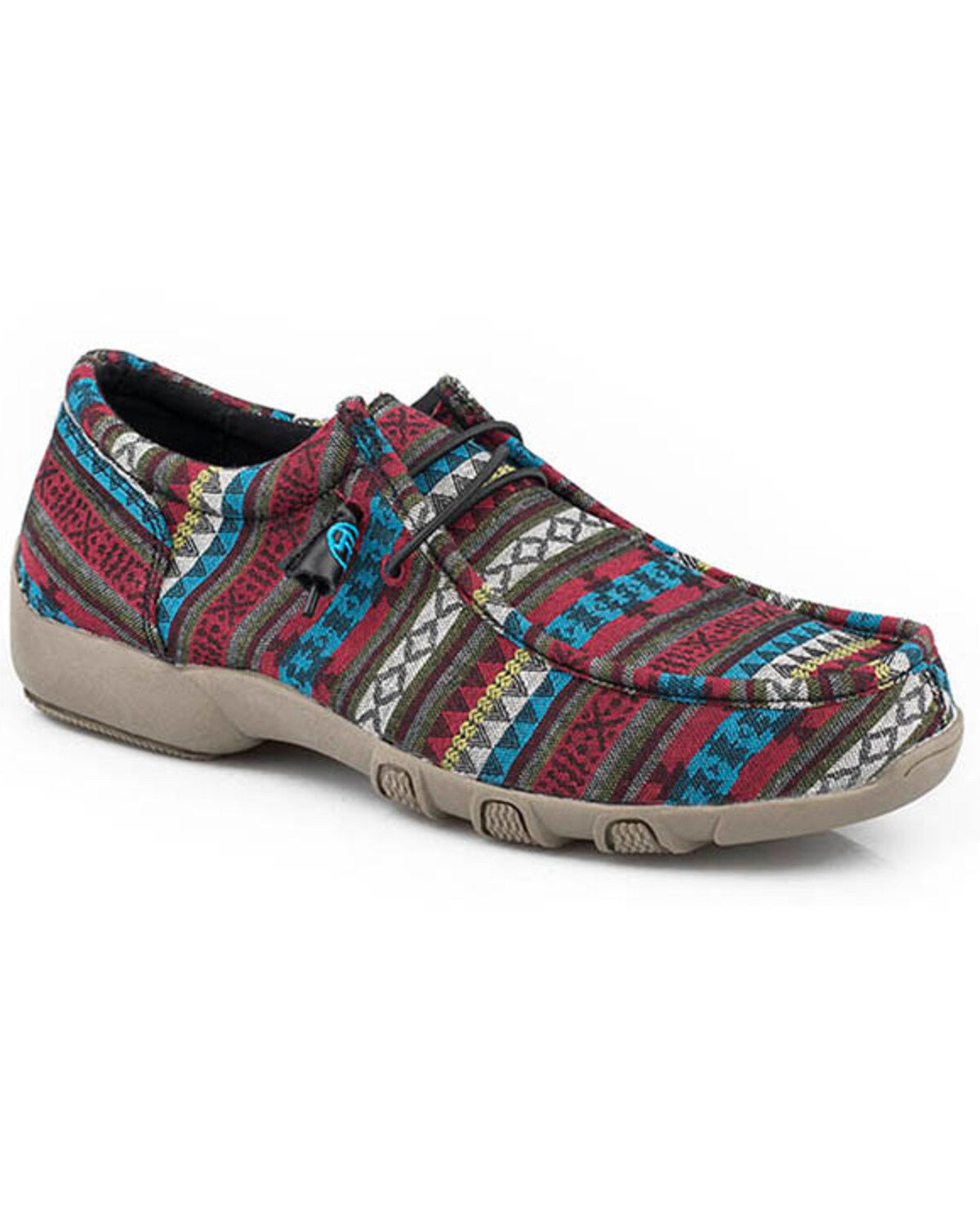 Roper Women's Chillin' Southwestern Print Casual Shoes - Moc Toe