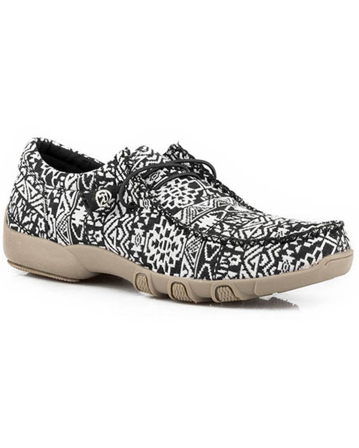 Roper Women's Chillin' Southwestern Print Casual Shoes - Moc Toe