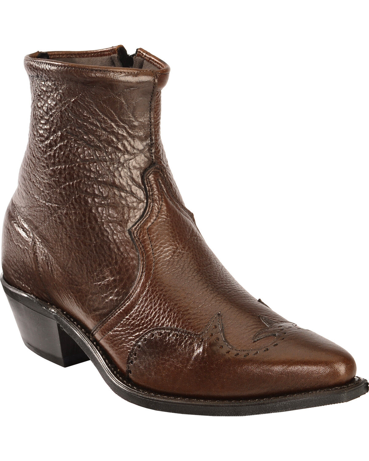 Abilene Men's 7 Wingtip Zip Boots