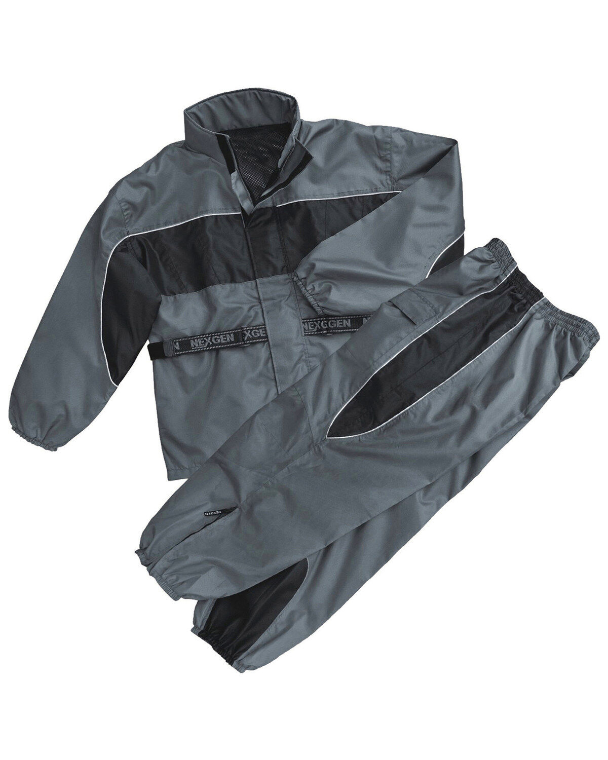 Milwaukee Leather Men's Reflective Waterproof Rain Suit - 4X 1 15035-milwaukee-leather-men-s-reflective-waterproof-rain-suit-4x-1.jpg
