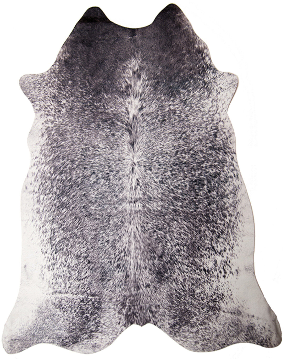 Carstens Home Small Faux Cowhide Brindle Rug