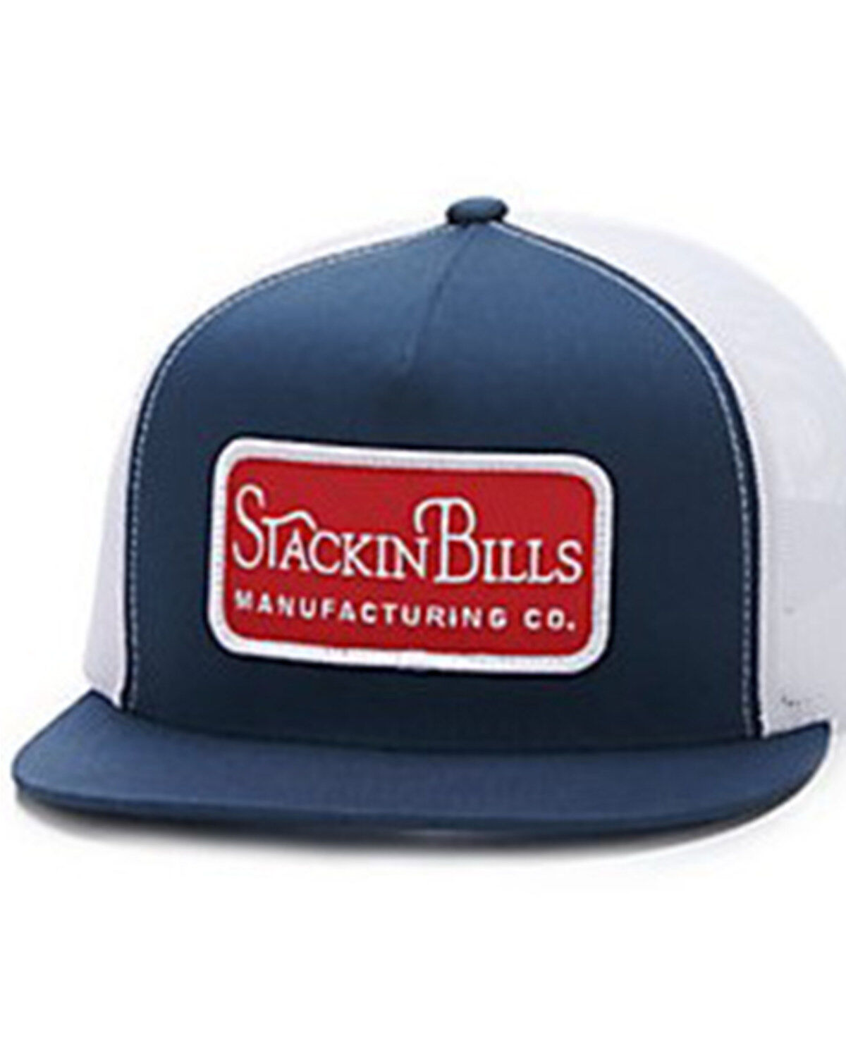 Stackin Bills Men's Stackin Bills Logo Mesh Back Trucker Cap